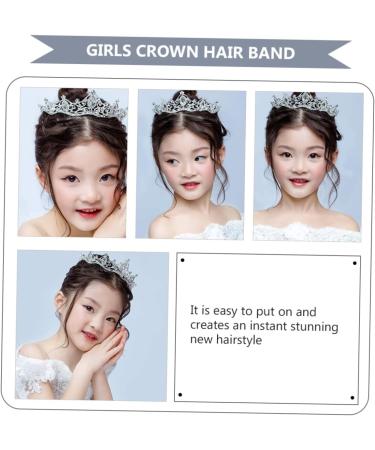 TOVINANNA 1pc Crown Hair Makeup Headbands Baroque Tiara for Women Diamond Hair Accessories Resealable Bags Princess Retro Princess Tiaras Bridal Clothing Zinc Alloy Little Girl Child - Buy Online on GoSupps.com