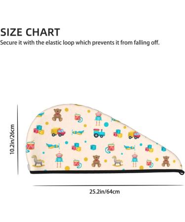 Buy Beige Baby Toys Microfiber Hair Towel - Super Absorbent Quick Dry Hair Turbans for Women Girls & Kids | Ideal for Curly Long & Thick Hair - Buy Online on GoSupps.com