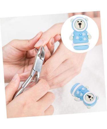 minkissy Cuticle Nipper Protective Cap Manicure Tools Silica Gel Safety Mask Pedicure Cuticle Protector - Buy Online on GoSupps.com