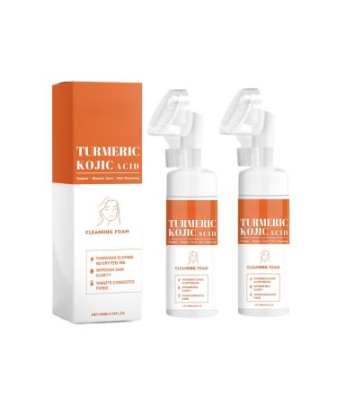 FFEEJ Mousse Cleanser Gentle Facial Cleansing Foam - Soothing Exfoliating Pore Unclogging Face Wash