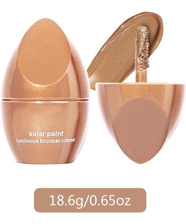 Face Bronzer Cream | Four Shades Bronzer Makeup Kit Glow Bronzer Glitter Illuminating Highlighters Makeup for Women Girls Face Glitter Makeup 01#light Gold With Pearlescent  - Buy Online on GoSupps.com