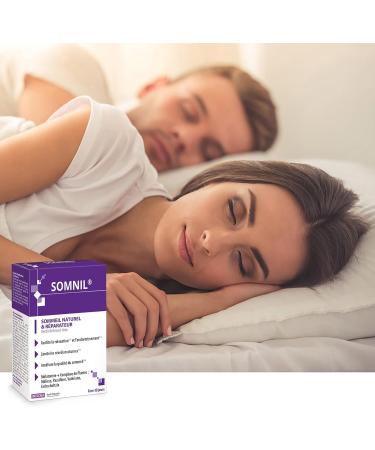 ISN - Ineldea Natural Health Somnil- Dietary supplement - Melatonin plants vit.B6 - Facilitates falling asleep - Improves sleep -Cure 30d - Buy Online on GoSupps.com
