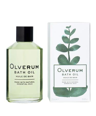 Olverum Bath Oil Luxury Muscle Soothing Bath Oil Highly Concentrated Blend of Pure Essential Oils Best Relaxing Bath Oil Women and Men Natural Vegan Green Wellness Relax (250ML) Rosemary 250 ml (Pack of 1)