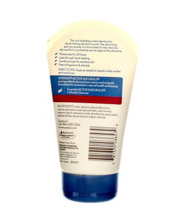 Aveeno Skin Relief Intense Moisture Hand Cream 3.5 oz - Pack of 2 - Buy Online on GoSupps.com