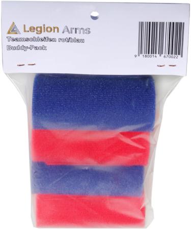Buy Legion Arms Team Loops Red/Blue - 4 Pack | International Shipping Available - Buy Online on GoSupps.com