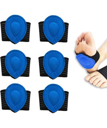 3 Pairs Arch Support Compression Cushion Wraps for Plantar Fasciitis Relief - Men and Women - Buy Online on GoSupps.com