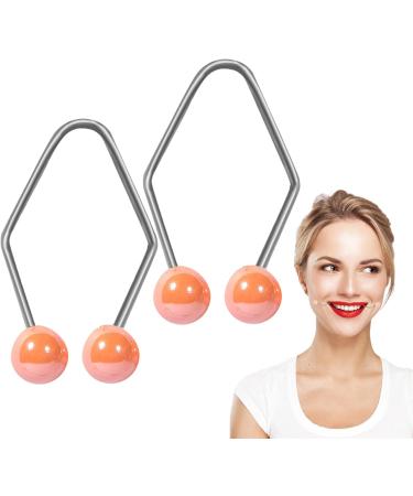 Cheek exercise Facial muscle trainer for a beautiful hollow smile Stewardess supplies for sleeping working reading studying typing Orange - Buy Online on GoSupps.com