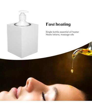 Oil Warmer for Spa & Massage - Single Bottle Lotion & Cream Heater (UK Plug) - Perfect for Massage Oils & Beauty Treatments - Buy Online on GoSupps.com