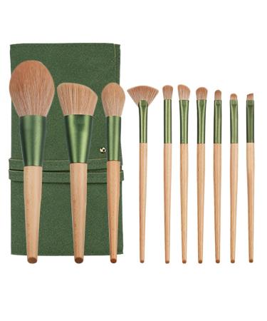 Makeup Brush 10 Sets Beauty Tools with Bag Universal Brush Makeup Brush Foundation Brush(As shown D) As shown D