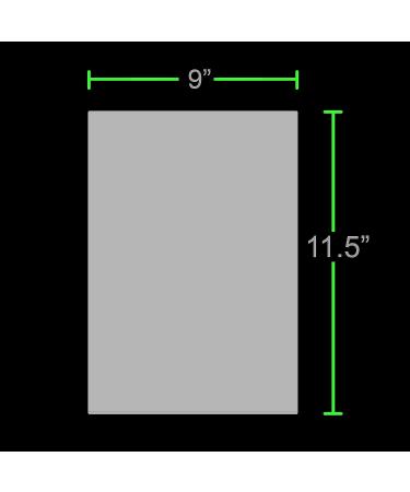 Apache Laminating Pouches 5 mil  for 8.5 x 11 inch Letter Size Paper 9 x 11.5 inch Sheets  100 Pack 5mil  Letter  100 Pack - Buy Online on GoSupps.com