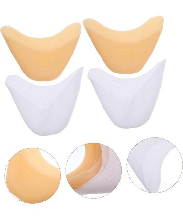 JEWEDECO 6 Pairs Silicone Heel & Toe Protectors - Pain Relief for Pointed Shoes, Boots, Forefoot Pad - Flexible Silica Gel Sleeves Set - Buy Online on GoSupps.com
