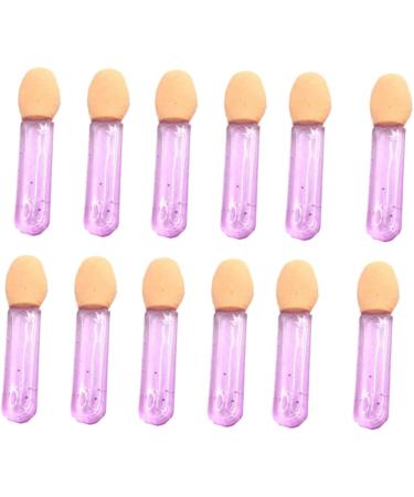 Baluue 100pcs Eyeshadow Brush Kit Beauty Sponge Women Eyeshadow Applicator Makeup Eye Sponge Violet 3.6X1.2 cm Violet - Buy Online on GoSupps.com