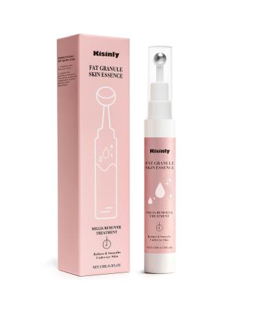 Kisinly Milia Remover for Eye & Face Milia Spot Treatment Serum with Salicylic Acid Milia Acne Cream