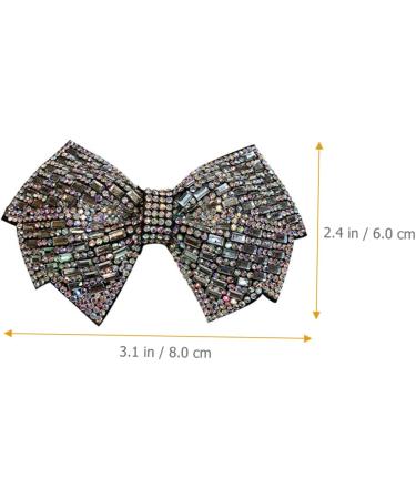 minkissy Wedding Rhinestone Butterfly Hair Clip bowknot hair barrettes hairpins hair for women hair bow barrettes bowknot hair clips hair bow barrette clip wedding side clip girl Hair - Buy Online on GoSupps.com