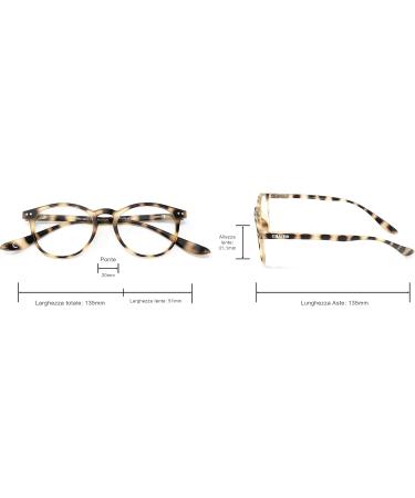 El Charro Unisex Connecticut Lesebrille in Schildkr te - Stylish Eyewear for Global Shipping - Buy Online on GoSupps.com