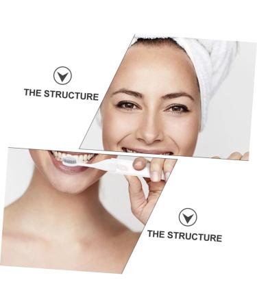 Beaupretty Portable Toothbrush Set for Adults - 2 Participant Smooth Bristles Travel Toothbrushes - Buy Online on GoSupps.com