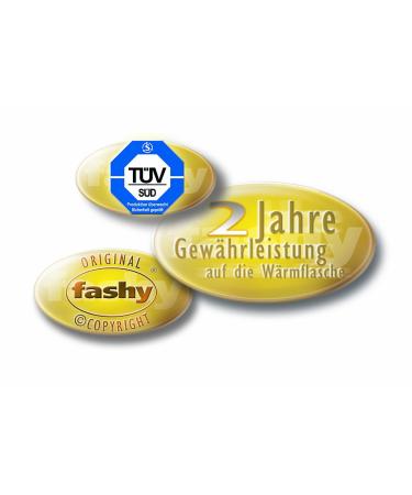 Fashy 6437 Hot Water Bottle - 2L Half-Lamella Anthracite | Buy Internationally Online - Buy Online on GoSupps.com