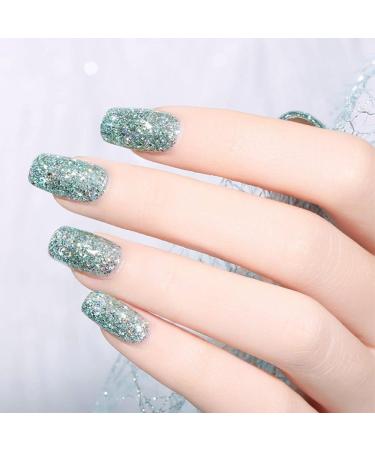 7.3ml Starry Sky Gel UV Lamp Need LED Lamp Colorful Gel Nail Polish Manicure Art Aurora Diamond Gel - (Color: 8) - Buy Online on GoSupps.com