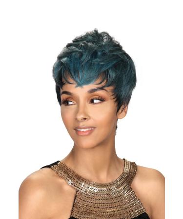 ZURY SIS SASSY LIVELY SPIRIT RAZOR CHIC WIG SASSY RC-H BONI (1) 1 Jet Black