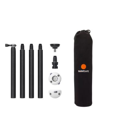 NAVISAFE Navimount Pole Pack Includes Pole & mounts, Does not Include Lights, Clear