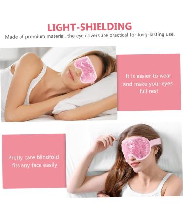 Beaupretty 1pc Cold Compress Hot Compress Eye Mask Sleeping Patch Cold Blindfold Cooling Eye Cover Compress Eye Pad Eye Hot Cold Eye Bead Sleep Hot and Cold Gel Red Red 20X10X1CM - Buy Online on GoSupps.com
