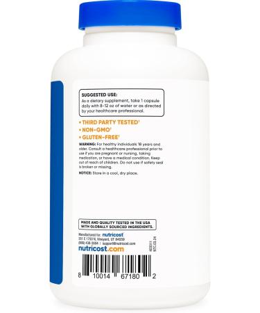 Nutricost Uva Ursi 4500mg | 240 Vegetarian Capsules | Gluten Free & Non-GMO - International Shipping Available - Buy Online on GoSupps.com