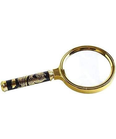 Portable Magnifier 10X 60mm Portable Handheld Magnifier for Newspaper Book Reading ES for Reading Full of Stars - Buy Online on GoSupps.com