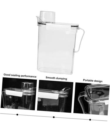 Baluue 3pcs Laundry Storage Box Laundry Holder Fabric Softener Liquid Lotion Transparent Plastic 1 count (Pack of 1) Transparentx3pcs - Buy Online on GoSupps.com