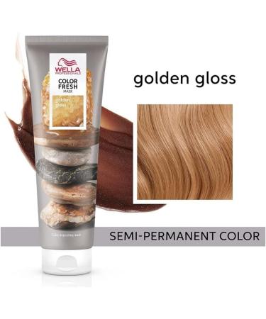 WELLA 2-Pack Color Fresh Semi-Permanent Hair Mask 150ml - Golden Gloss - Buy Online on GoSupps.com