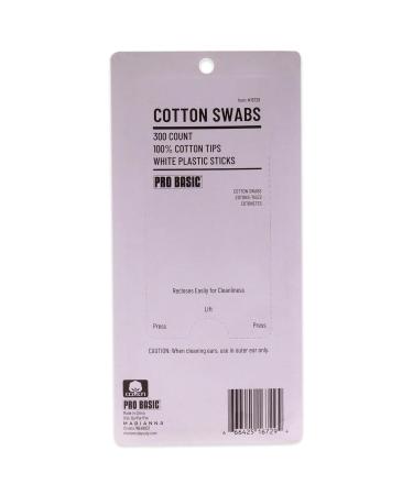 Pro Basic Cotton Swabs by Marianna - Unisex 300 Pack | Ideal for All Your Needs - Shop Now - Buy Online on GoSupps.com