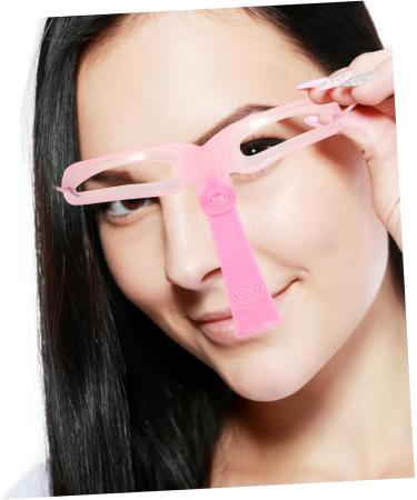 NOLITOY 12 Sets Eyebrow Aid Handheld Eyebrow Stencil Household Eyebrow Tool Travel Replaceable Supplies 12X11X8CMx4pcs Pinkx4pcs - Buy Online on GoSupps.com