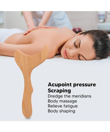 Wooden Gua Sha Scraping Massage Tool - Ergonomic Massage Board for Muscle Relaxation & Fatigue Relief - Ideal for Men & Women - Buy Online on GoSupps.com