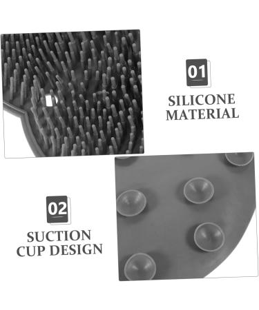 SOESFOUFU Lazy Back Rub Pad Shower Wall Back Scrubber Suction Cup Hands Back Scrubber Foot Brush Scrubber Back Scrubber with Suction Cup Shower Back Scrubber Wall Mounted Bath Pad - Buy Online on GoSupps.com