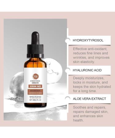 S rum visage correcteur raffermissant l'hydroxytyrosol F59 s rum anti-rides hydratation intense raffermit la peau r duit les rides et ridules 2pcs - Buy Online on GoSupps.com