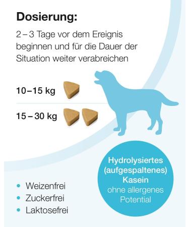 Vetoquinol Zylkene Chews 225mg - 14 Pieces for Pet Anxiety Relief | Fast International Shipping - Buy Online on GoSupps.com