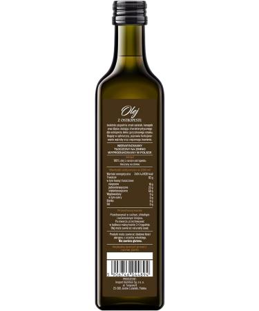 Kuchnia Zdrowia Milk Thistle Oil 250ml - Unrefined & Cold Pressed - Pure Silymarin - Vegan & Gluten Free - International Shipping Available - Buy Online on GoSupps.com