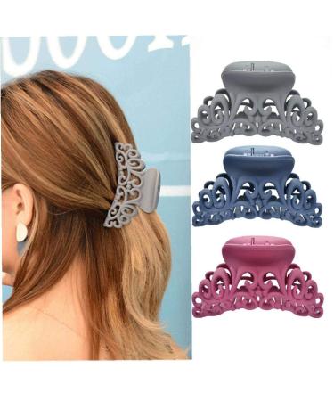Strong Hold Hair Claw Clip - Power Grip Hairpins for Women | Stylish Hairdressing Barrette Clamp - Buy Online on GoSupps.com