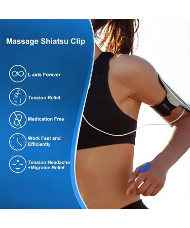 Massage Acupressure Clip Set - 8 Weight Clips for Relaxation & Wellness | Lose Weight with Acupuncture Hand Clips - Buy Online on GoSupps.com