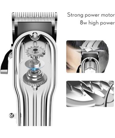 Professional USB Rechargeable Hair Clippers for Men - Cordless Electric Trimmer & Beard Trimmer | International Shipping Available - Buy Online on GoSupps.com