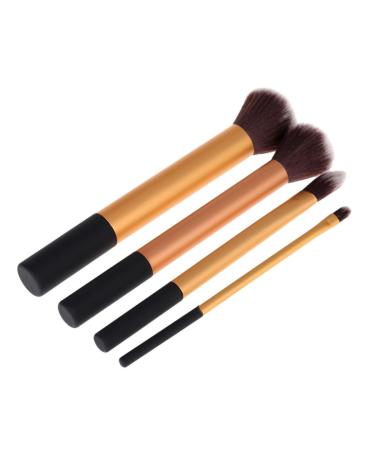 TRIXES Set of 4 Soft Makeup Brushes in Hanging Bag - Perfect for Foundation & Powder | International Shipping Available - Buy Online on GoSupps.com