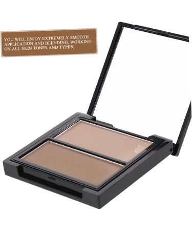  BIUDECO 2 Tray Repair Shading Powder Palette Cosmetic Face Shadow Powder Shimmer Powder Nose Shadow Powder Skin Powder Palette Highlighting Cosmetic Kit - Buy Online on GoSupps.com