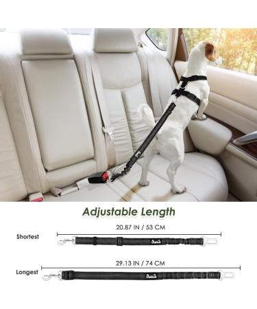 Slowton XXS Dog Harness with Safety Belt for Car - Breathable Latex Puppy Harness for Everyday Sports - Gray - Buy Online on GoSupps.com