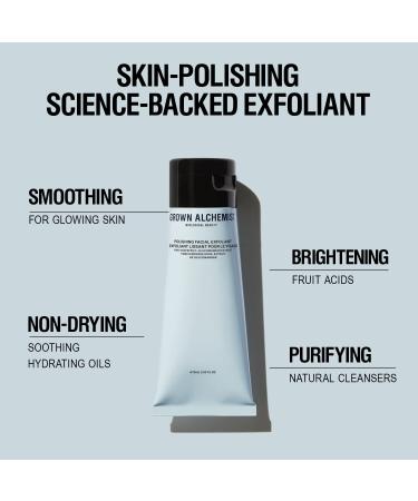 Grown Alchemist Pink Grapefruit Facial Exfoliant 75ml - Glucomannan Extract | 2.53oz - Buy Online on GoSupps.com