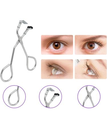 Eyelash Curler with Refill Pads No Pinching Mini Eyelash Curler Fits All Eyelash Shapes Eyelash Curler with Refill Pads Make-Up Brushes and Accessories - Buy Online on GoSupps.com