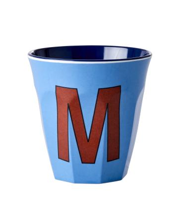 Medium melamine mug - light blue