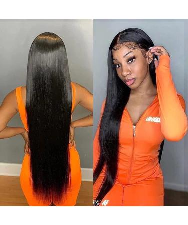 20 22 24+18 Straight Human Hair Bundles with Lace Frontal | Brazilian Virgin Human Hair 3 Bundles with 13x4 Lace Closure Frontal - Buy Online on GoSupps.com