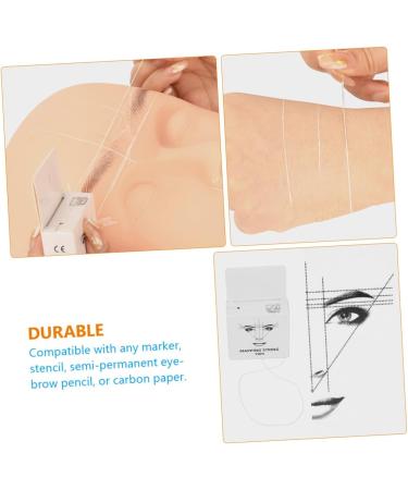Hemoton 4pcs Eyebrow Shaping Tool Cosmetic Measuring Tools Eyebrow Mapping Tool Measuring Ruler Portable - Buy Online on GoSupps.com