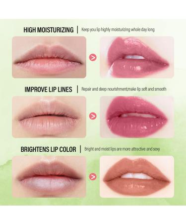 6 Color Lip Gloss Set - Soft Smooth Moisturizing Transparent & Luminous Lip Makeup | International Shipping - Buy Online on GoSupps.com