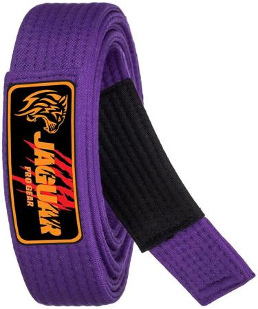 Jaguar Pro Gear Brazilian Jiu Jitsu A-5 Purple Belt - Deluxe 100% Cotton, 9 Stitches, Heavy Duty - Buy Online on GoSupps.com