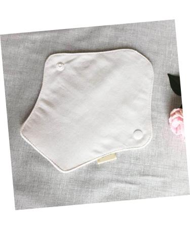 5pcs Reusable Menstrual Pads Set | Washable & Recyclable Cloth Pads for Women | Portable & White Underpants Napkin - Buy Online on GoSupps.com